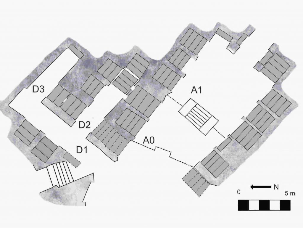 plan of a catacomb
