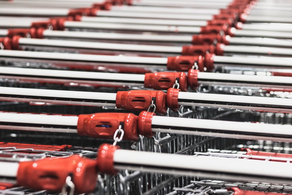Many nested shopping carts